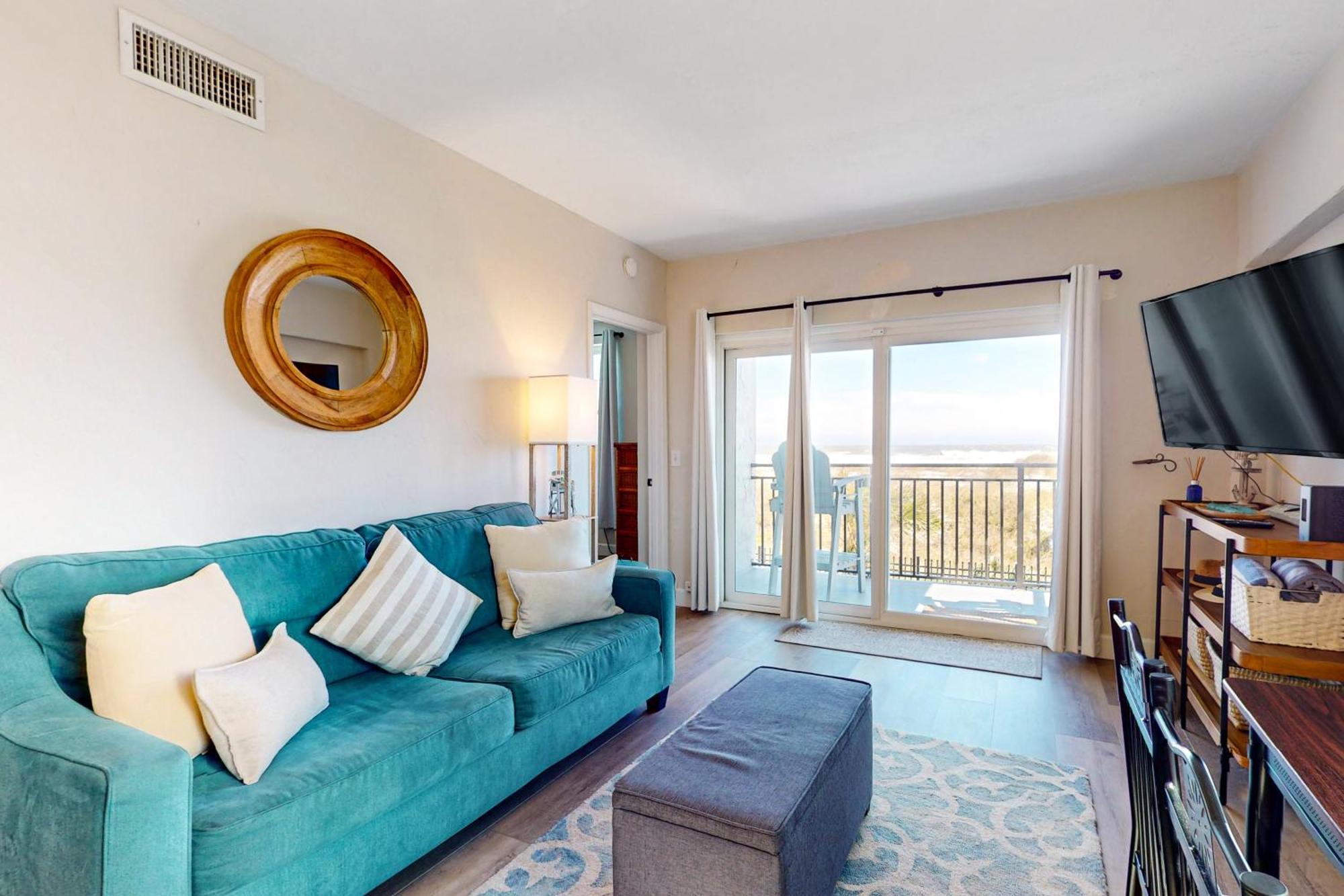 Jax Beach Oceanfront Getaway شاطئ جاكسونفيل الغرفة الصورة
